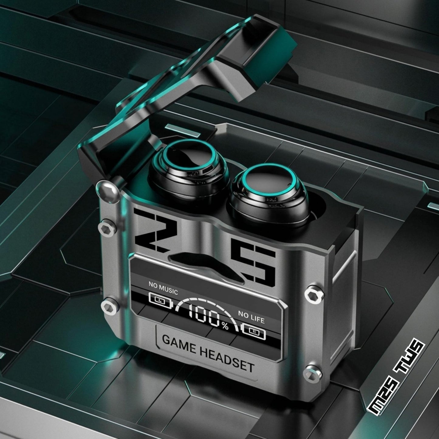 M25 Earbuds + Powerbank (2 in one)